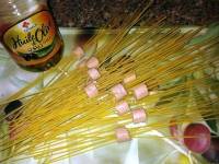 Spaghetti aux saucisses