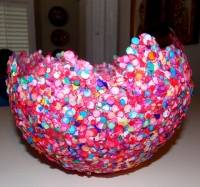 Vide-poche avec des confettis