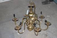 Transformer un vieux lustre en présentoir à gâteaux