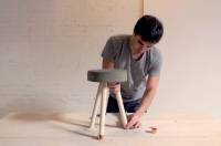 Tabouret en béton