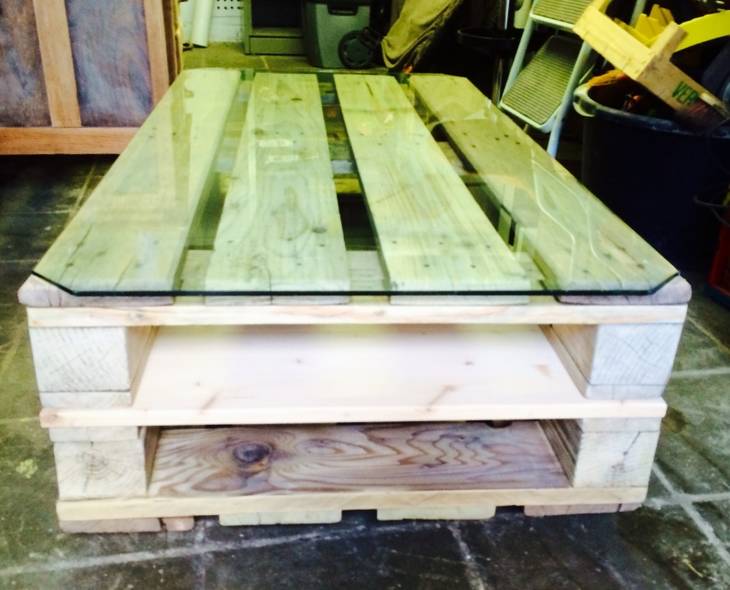 Fabriquer une table basse en palette