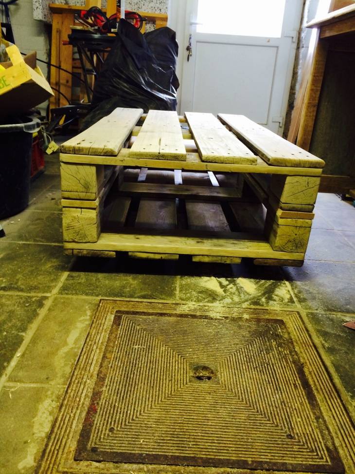 Fabriquer une table basse en palette
