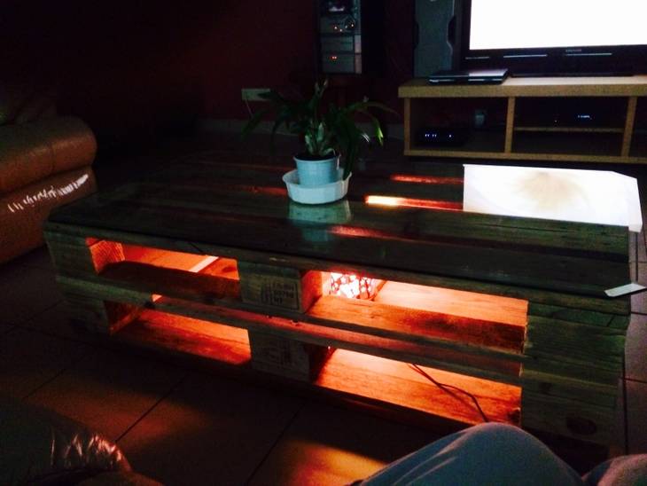 Fabriquer une table basse en palette