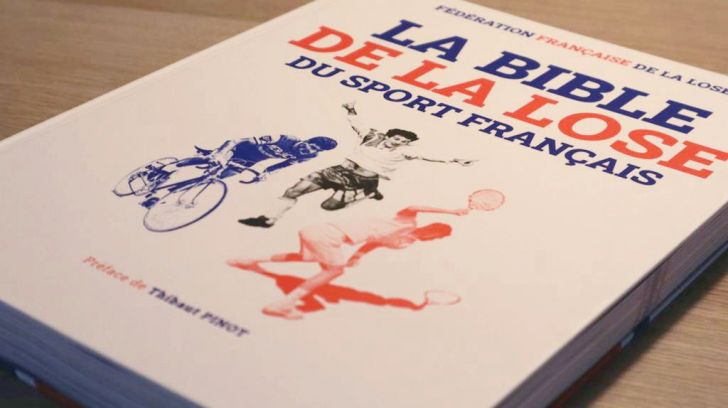 Couverture du livre La Bible de la lose du sport français, de la Fédération Française de la Lose