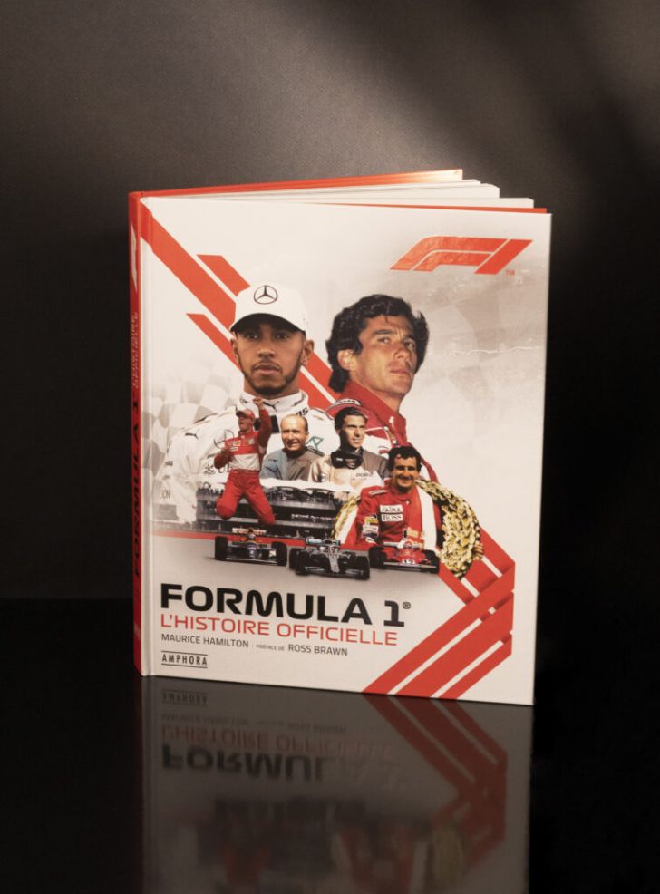 Couverture du livre Formule 1 - L'histoire officielle, de Maurice Hamilton
