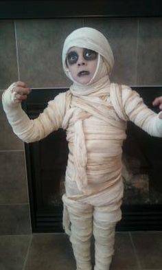 Déguisement en momie d’Halloween
