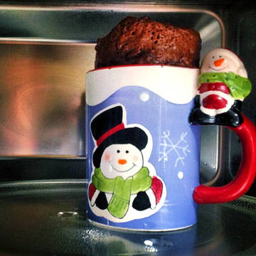Brownies en tasse ou mug cake