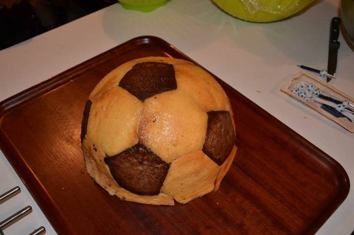 Gâteau Ballon de Football