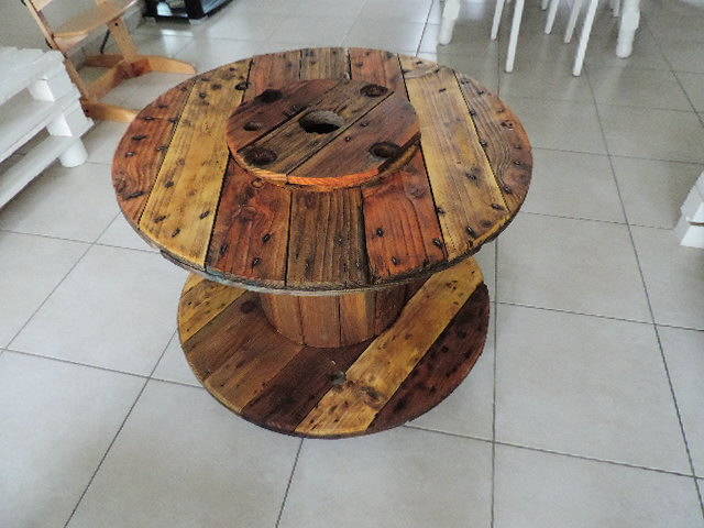 Table basse bar en touret