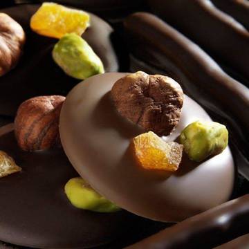 Mendiants au chocolat