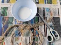 Corbeille en ficelle