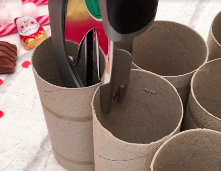 Agrafer les rouleaux