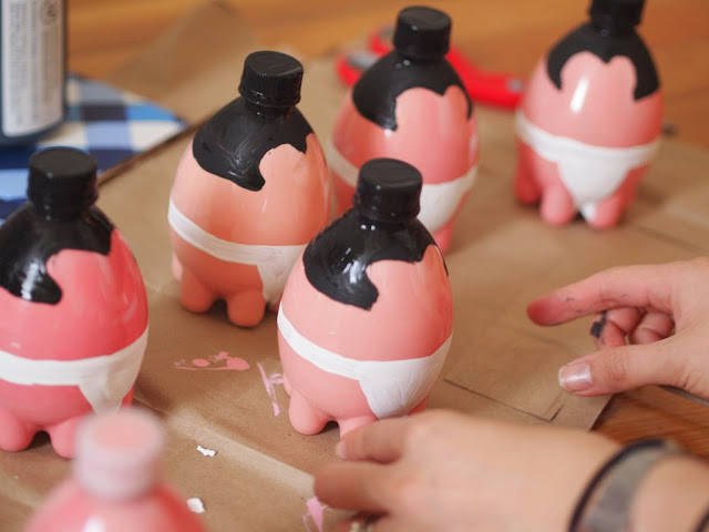Des quilles de bowling en forme de sumos