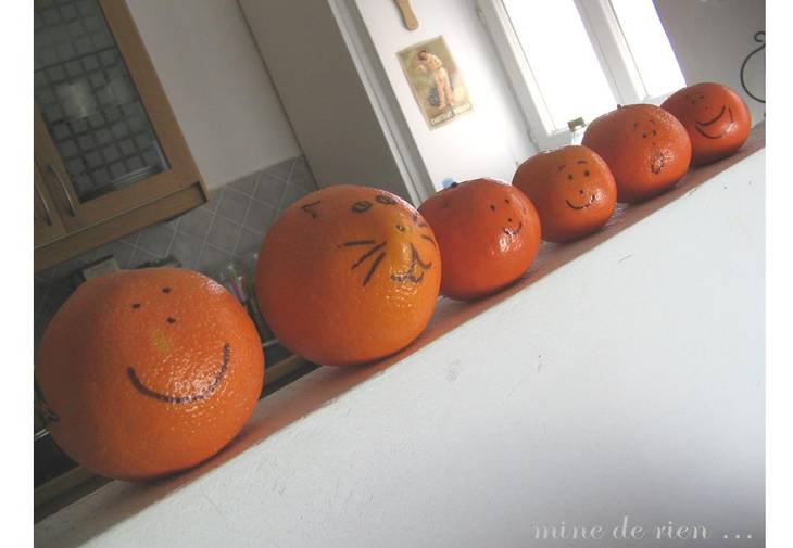 Faire manger des fruits aux petits