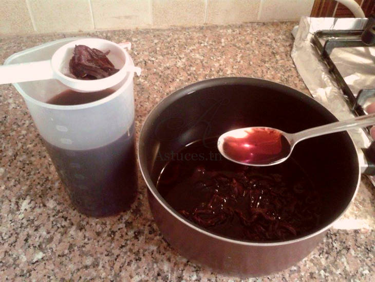 Sirop d'hibiscus
