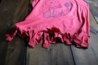 Sac à franges sans couture fait à partir d'un t-shirt