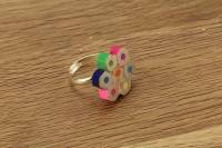 Bague crayons de couleurs