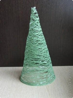 Sapin de Noel en fil