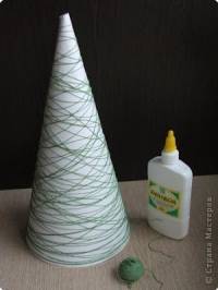 Sapin de Noel en fil