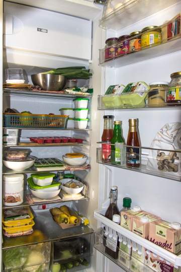Conservation des restes de nourriture au frigo
