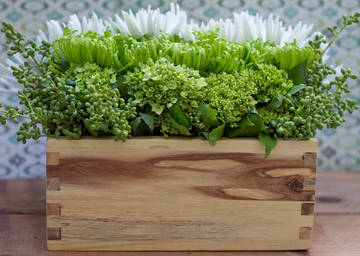 Cadre de fleurs en 3D