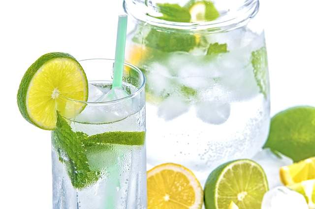 eau citron et menthe pour maigrir