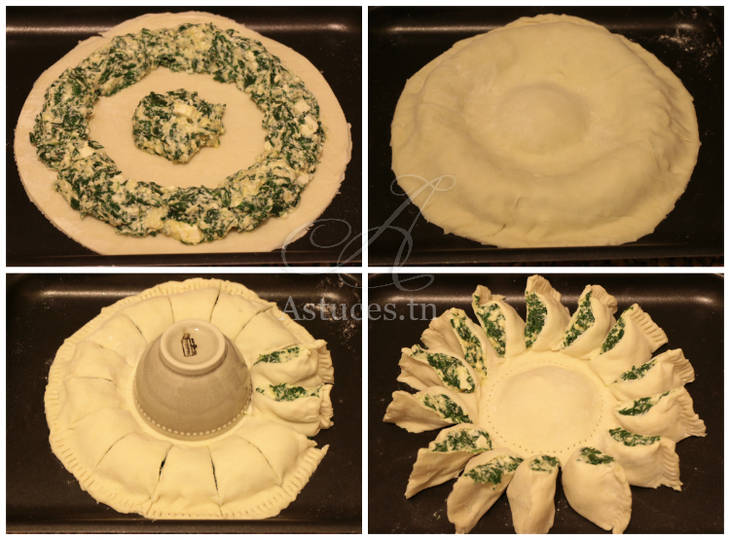 Tourte soleil