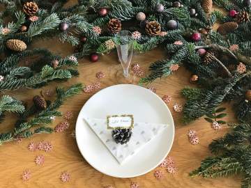 DIY marque place sympa pour Noël