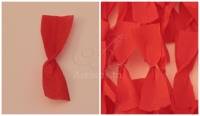Guirlande de pompons en papier crépon