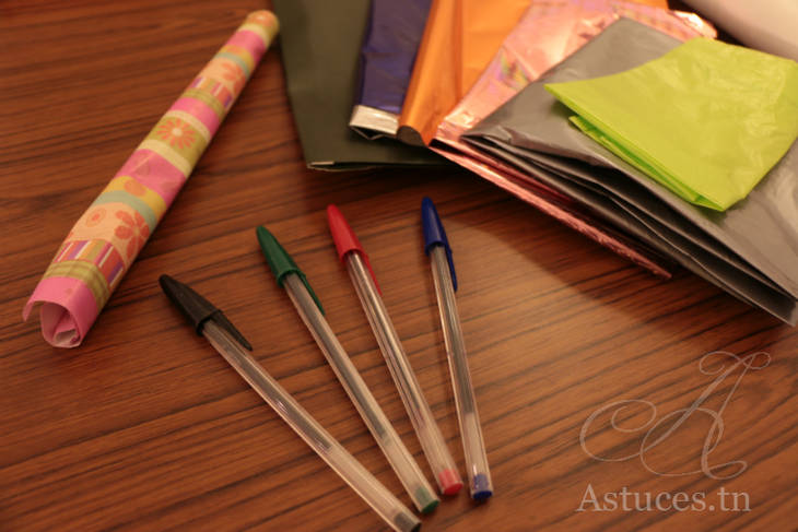 Personnaliser les stylos