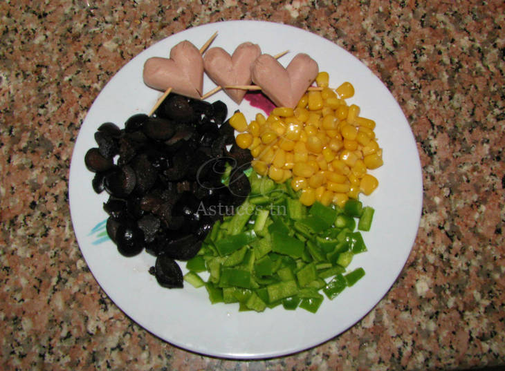 Saucisses romantiques