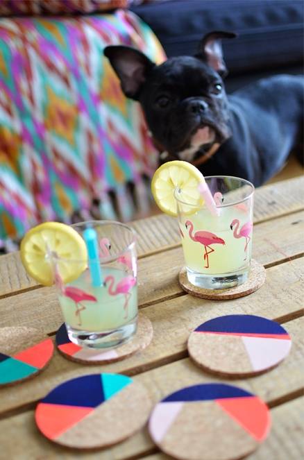 Sous-verres graphiques