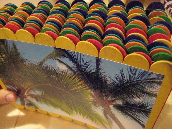 Puzzle avec bâtons d’esquimaux
