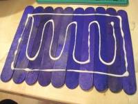 Puzzle avec bâtons d’esquimaux