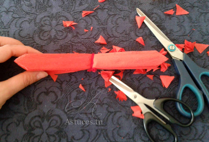 Fleurs en papier