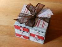 Mini commode en boites d'allumettes