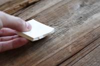 Porte clés avec débris de porcelaine