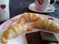 Mini croissants au Nutella