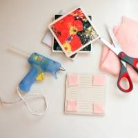 Dessous de verre personnalisés avec vos photos