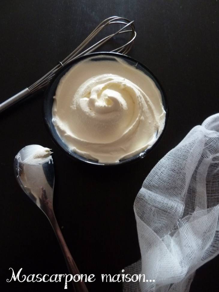 Mascarpone fait-maison