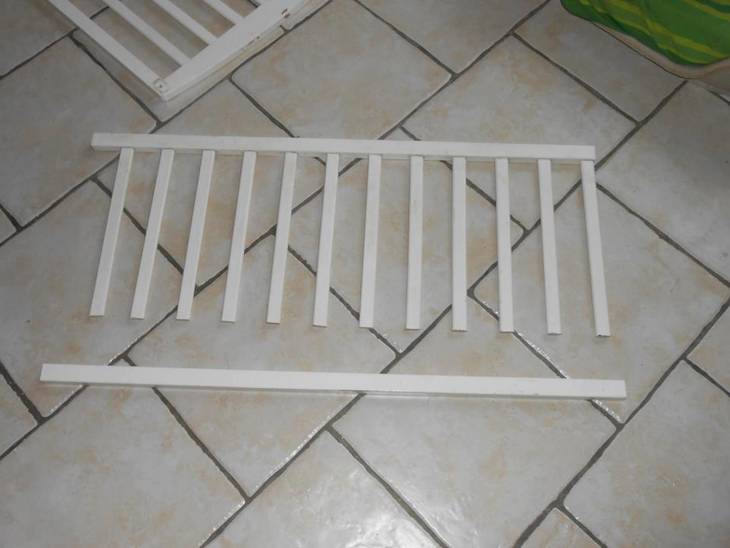 Transformation d'un lit bébé en couchette pour chien