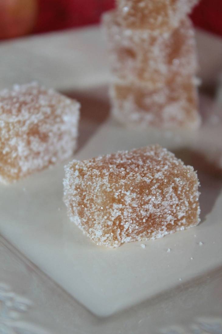Pâte de fruits aux poires