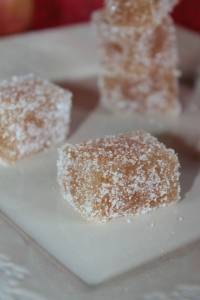 Pâte de fruits aux poires