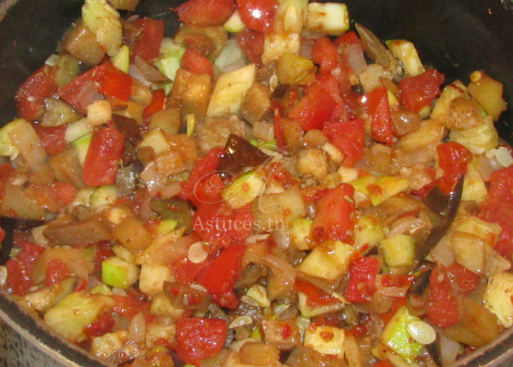 Gratin dinde ratatouille