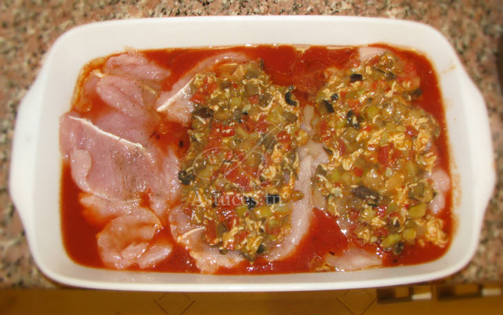 Gratin dinde ratatouille