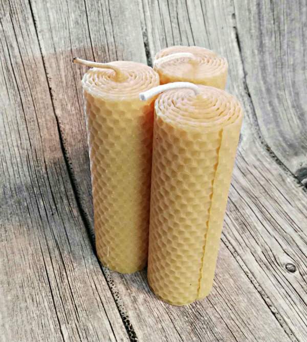 cire d'abeille bougie
