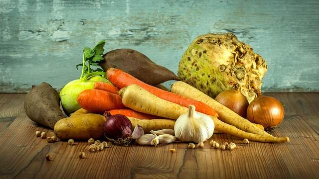 légumes carottes navet ail oignon tubercules