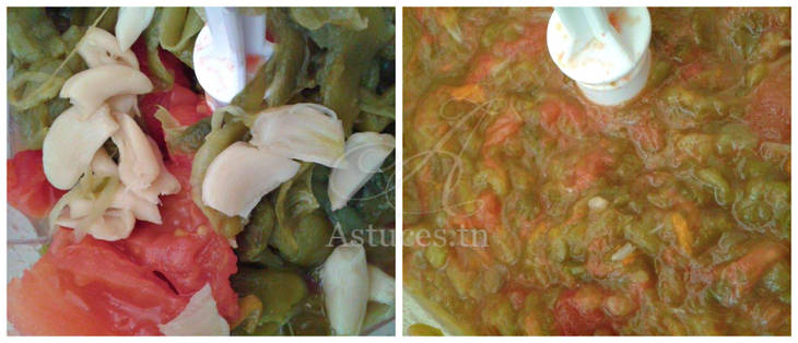 Salade méchouia tunisienne sans grill