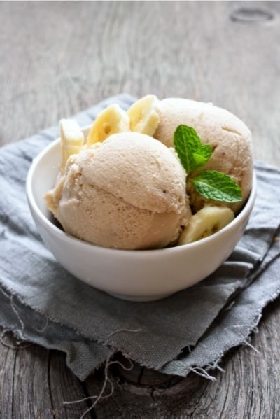Crème glacée à la banane