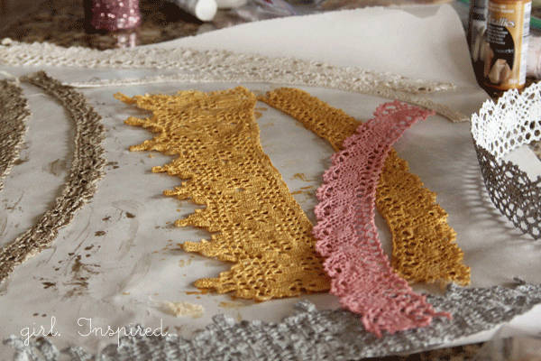 Couronne en dentelle
